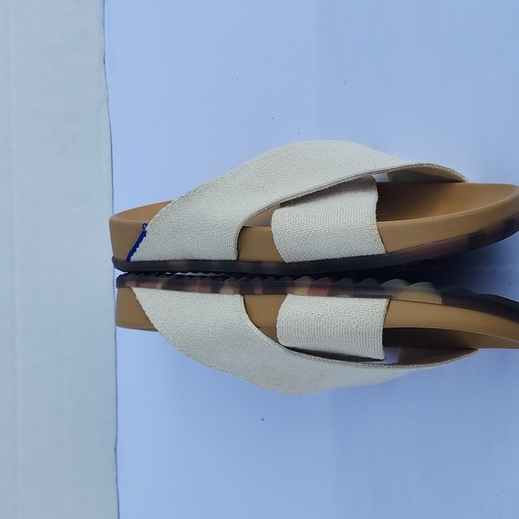 Rothy's Weekender Slide in Cream - Picture 8 of 11